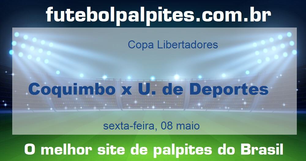 Coquimbo x U. de Deportes