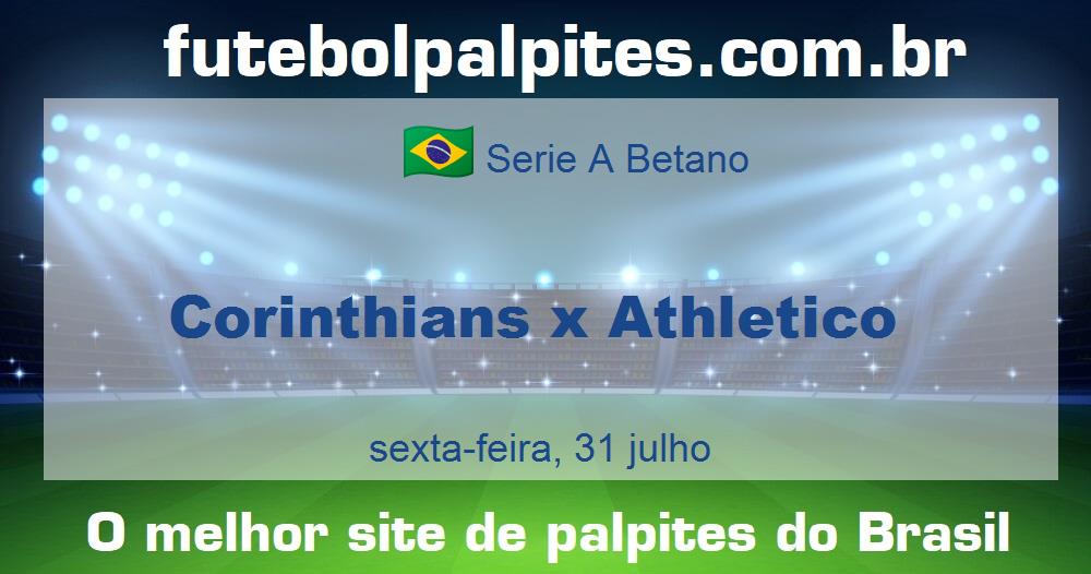 Corinthians x Athletico