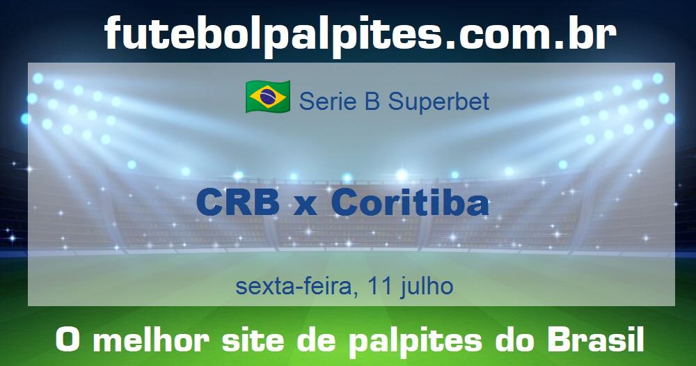 CRB x Coritiba CRB x Coritiba