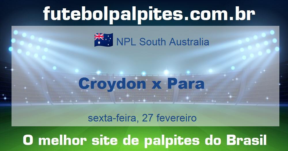Croydon x Para Croydon x Para
