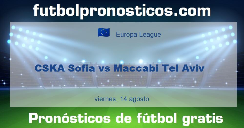 CSKA Sofia vs Maccabi Tel Aviv