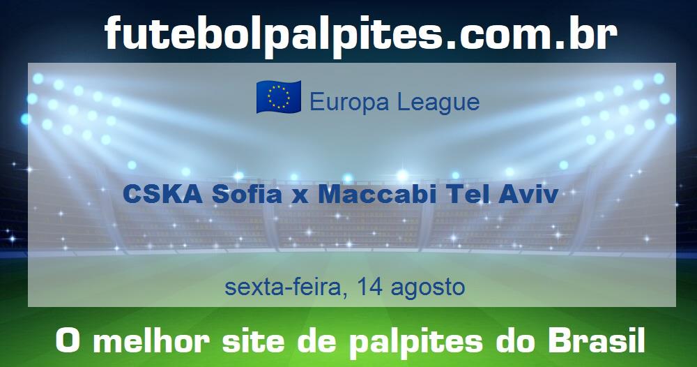 CSKA Sofia x Maccabi Tel Aviv CSKA Sofia x Maccabi Tel Aviv