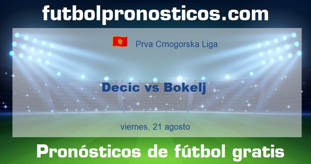 Decic vs Bokelj