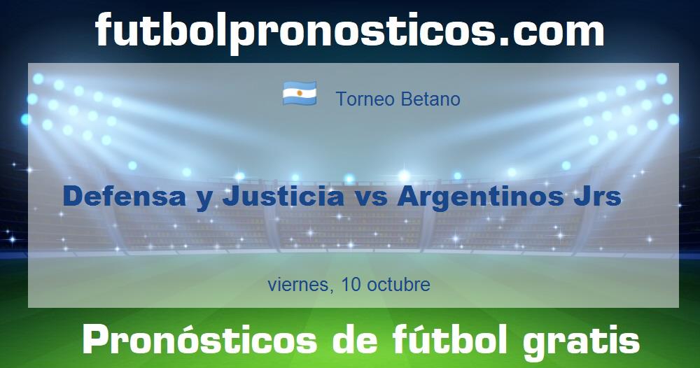 Defensa y Justicia vs Argentinos Jrs Defensa y Justicia vs Argentinos Jrs