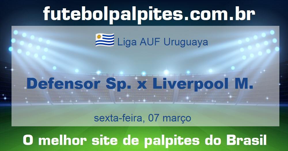 Defensor Sp. x Liverpool M.