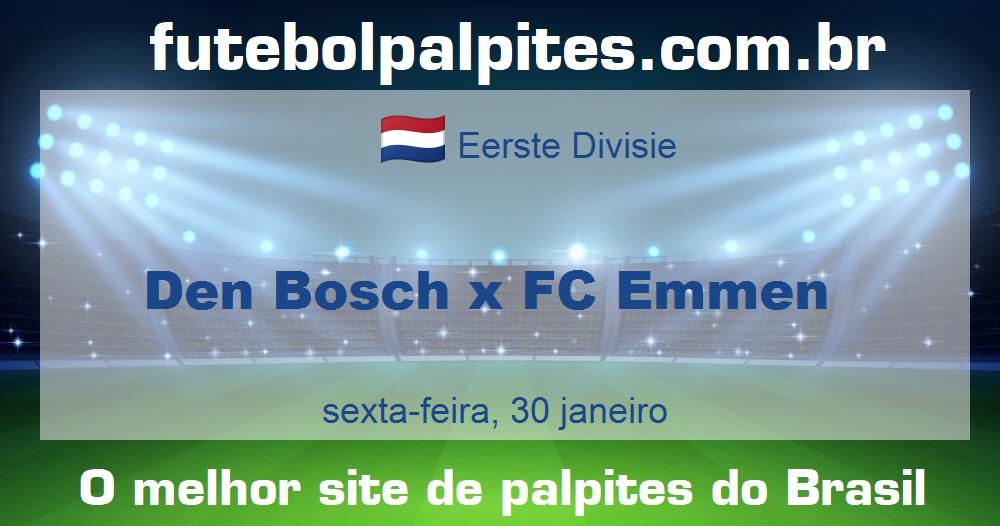 Den Bosch x FC Emmen
