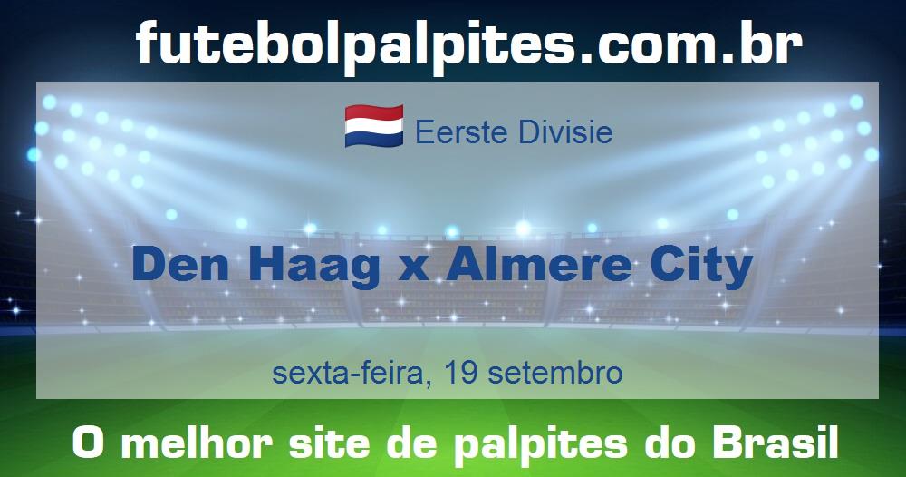Den Haag x Almere City