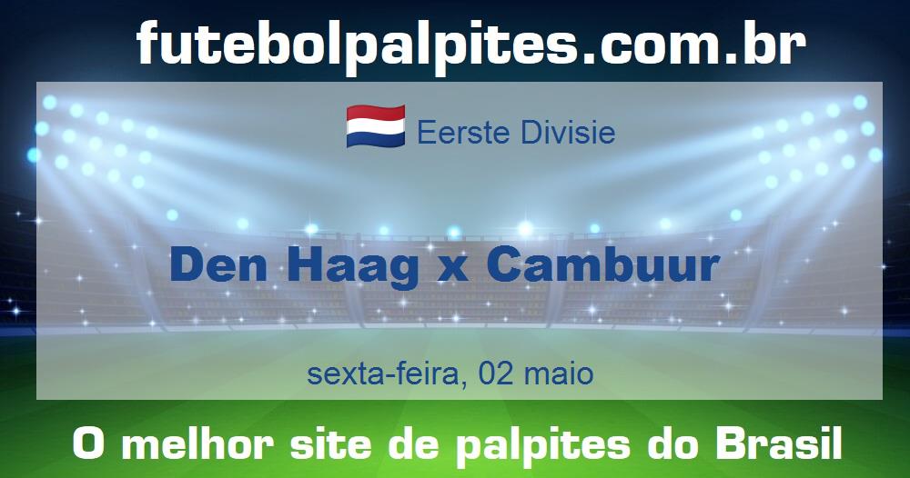 Den Haag x Cambuur