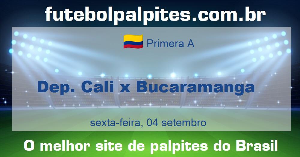 Dep. Cali x Bucaramanga Dep. Cali x Bucaramanga