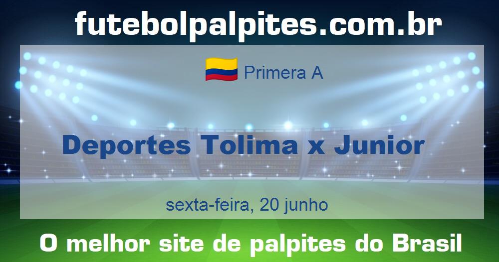 Deportes Tolima x Junior Deportes Tolima x Junior