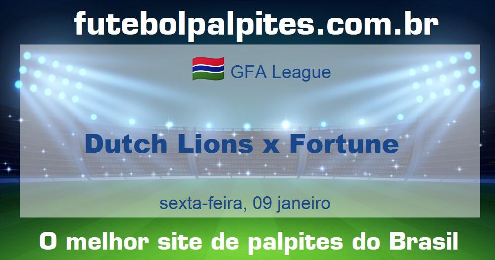 Dutch Lions x Fortune