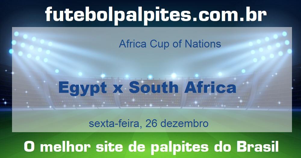 Egypt x South Africa