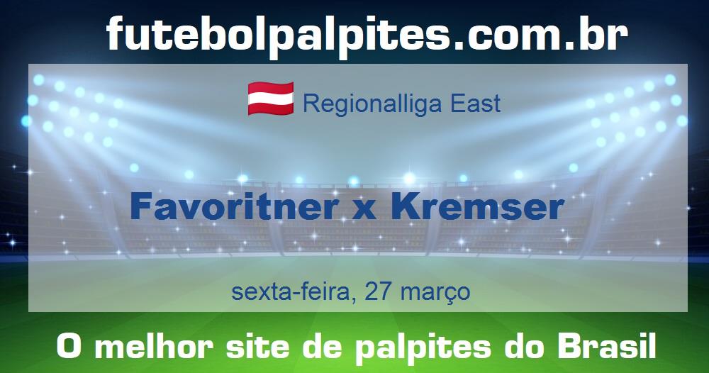 Favoritner x Kremser