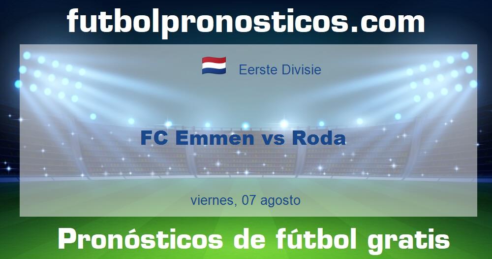 FC Emmen vs Roda FC Emmen vs Roda