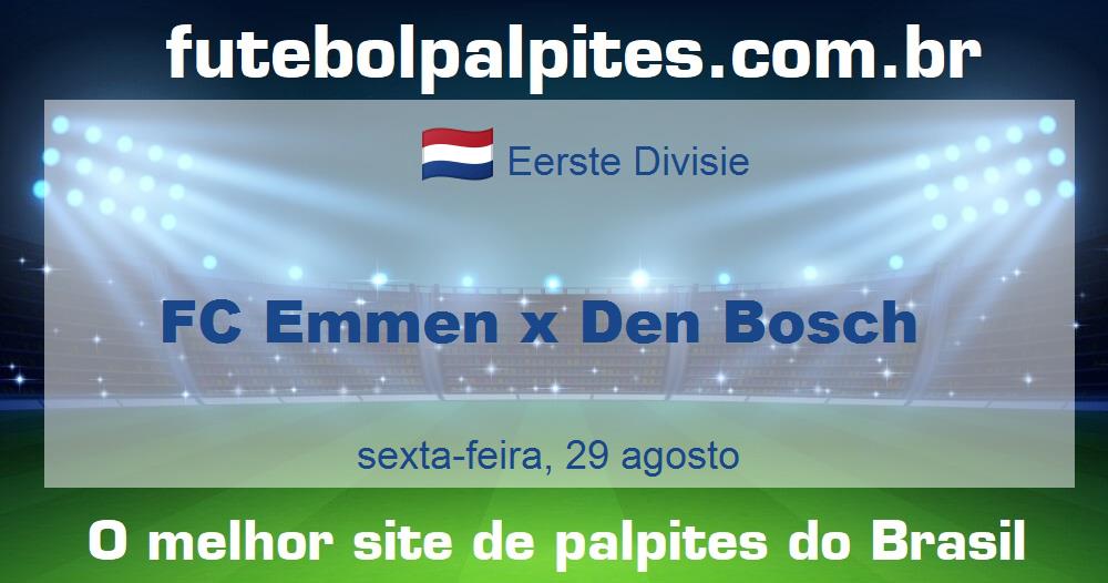 FC Emmen x Den Bosch FC Emmen x Den Bosch