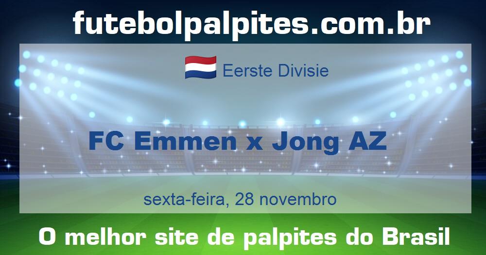 FC Emmen x Jong AZ