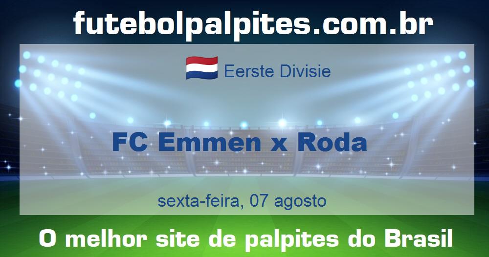 FC Emmen x Roda FC Emmen x Roda