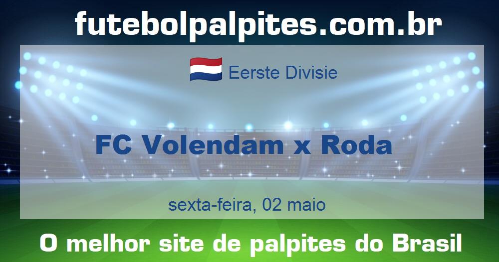 FC Volendam x Roda