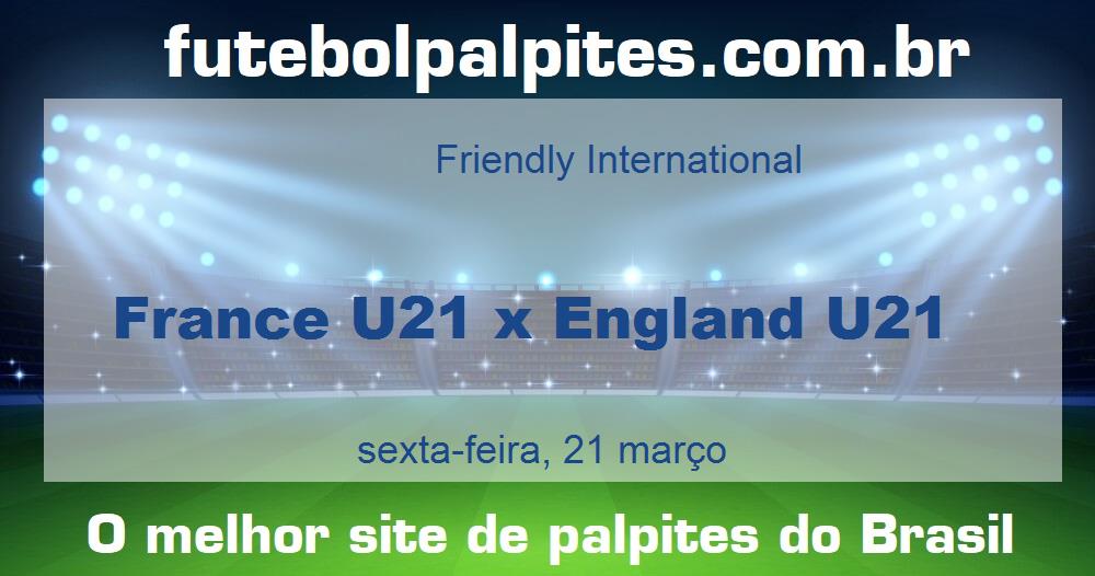 France U21 x England U21