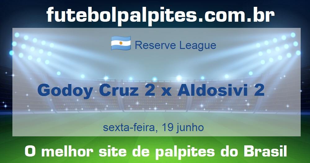 Godoy Cruz 2 x Aldosivi 2