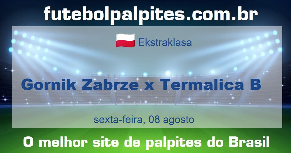 Gornik Zabrze x Termalica B Gornik Zabrze x Termalica B