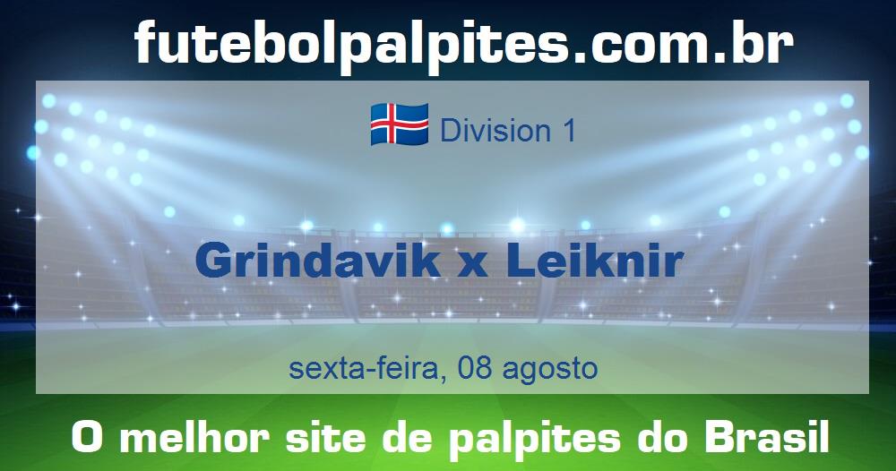 Grindavik x Leiknir Grindavik x Leiknir