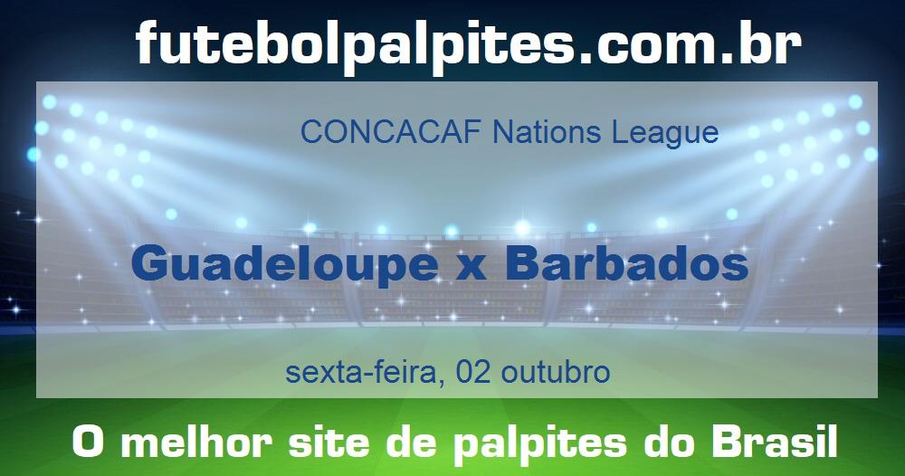 Guadeloupe x Barbados Guadeloupe x Barbados