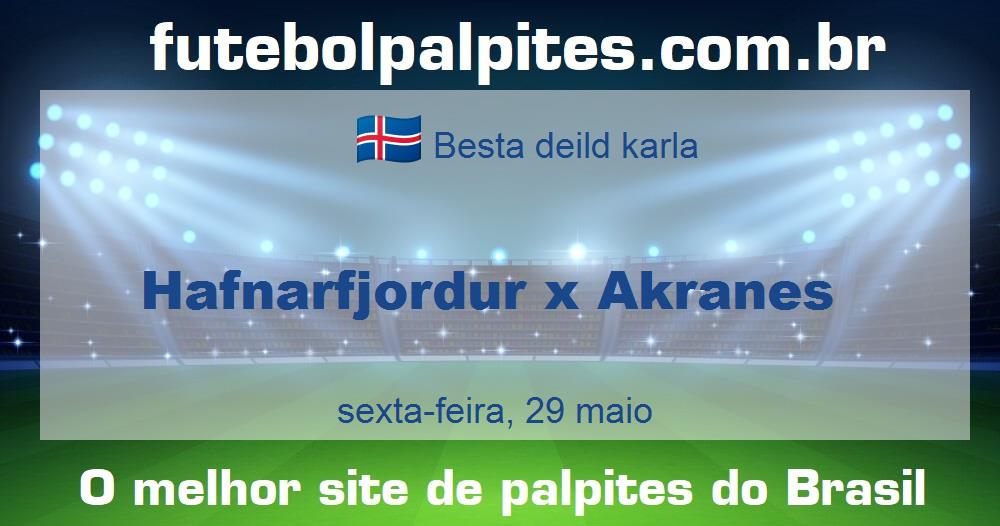 Hafnarfjordur x Akranes Hafnarfjordur x Akranes