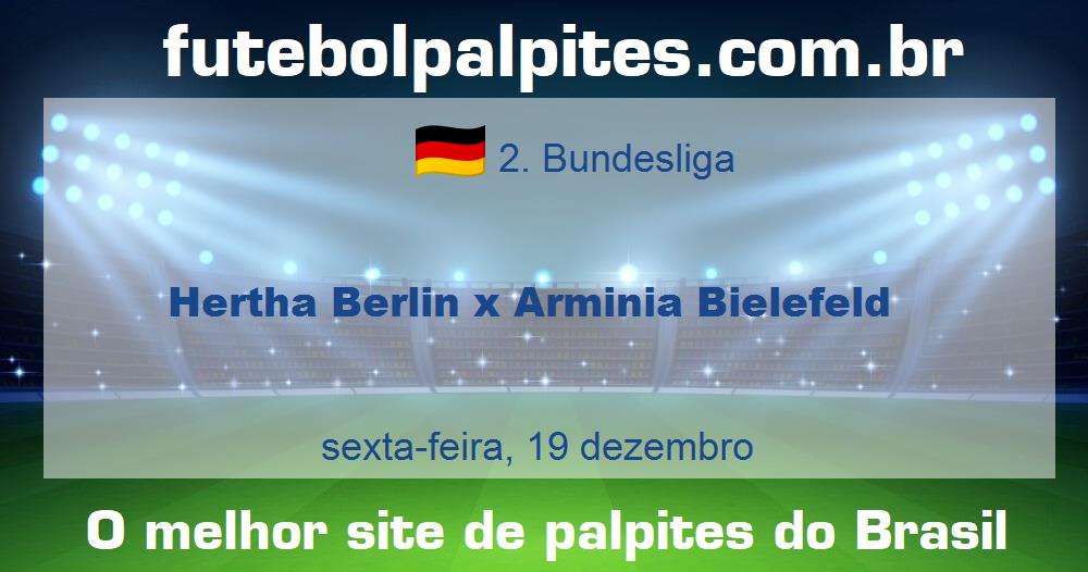 Hertha Berlin x Arminia Bielefeld Hertha Berlin x Arminia Bielefeld