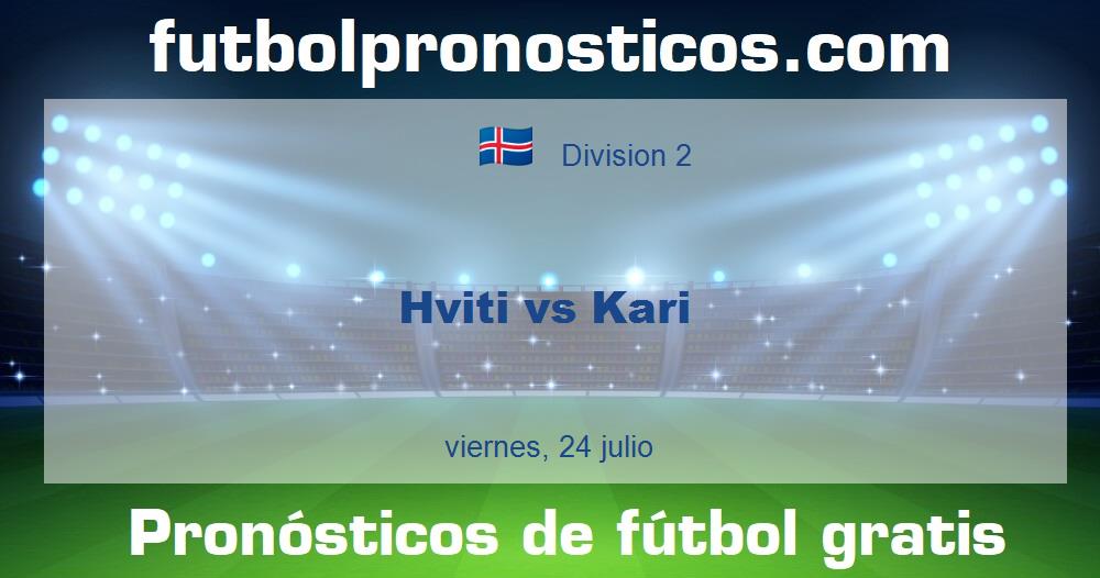 Hviti vs Kari Hviti vs Kari