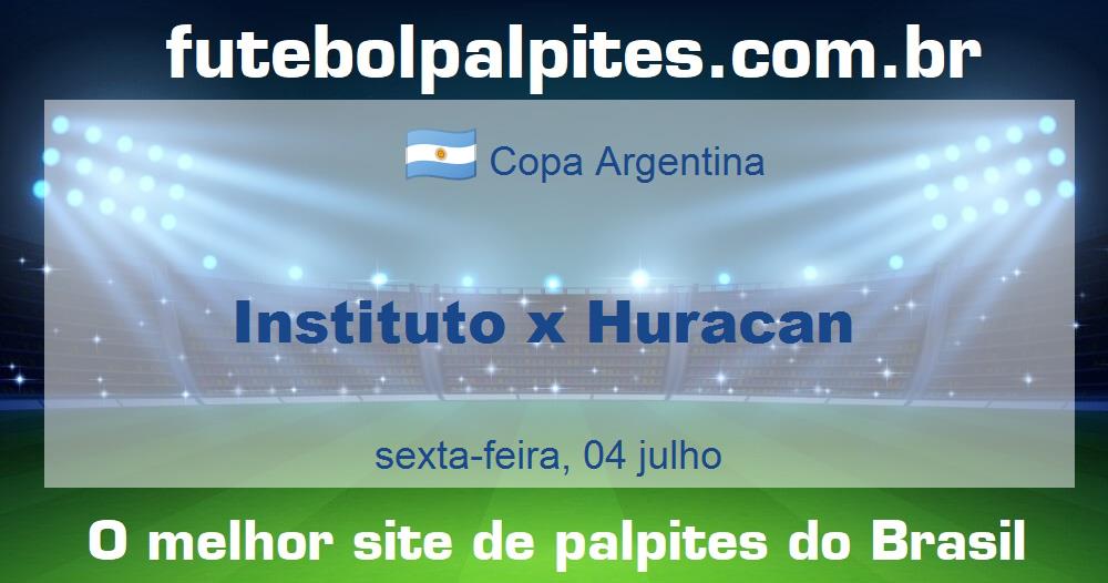 Instituto x Huracan