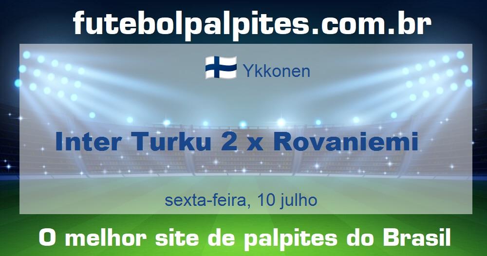 Inter Turku 2 x Rovaniemi