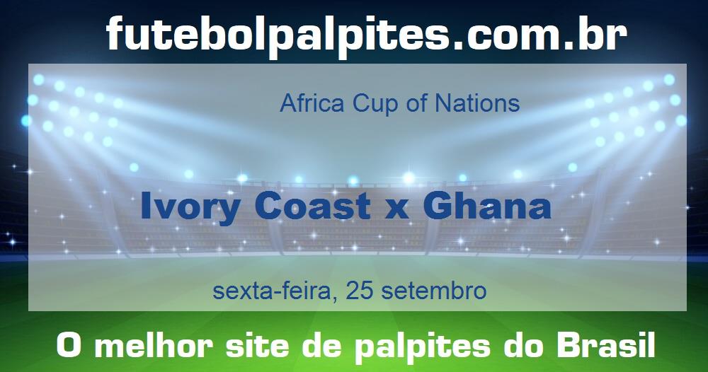 Ivory Coast x Ghana