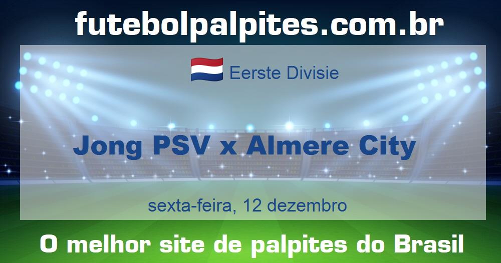 Jong PSV x Almere City Jong PSV x Almere City