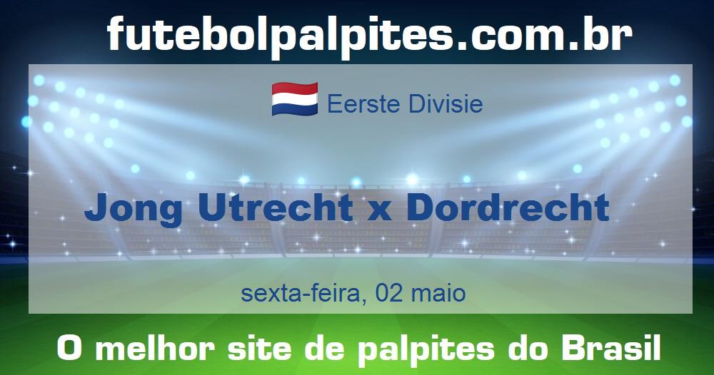 Jong Utrecht x Dordrecht Jong Utrecht x Dordrecht