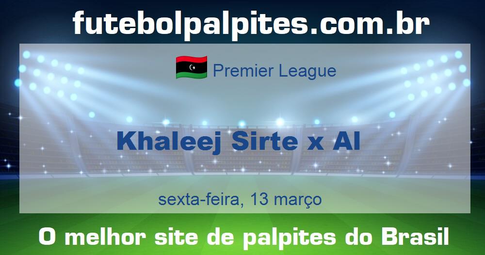 Khaleej Sirte x Al