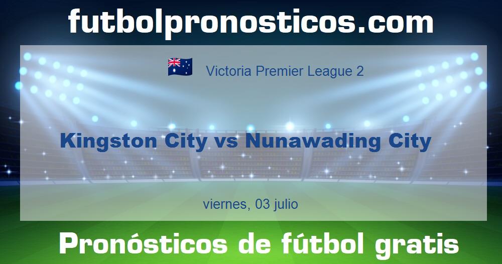 Kingston City vs Nunawading City