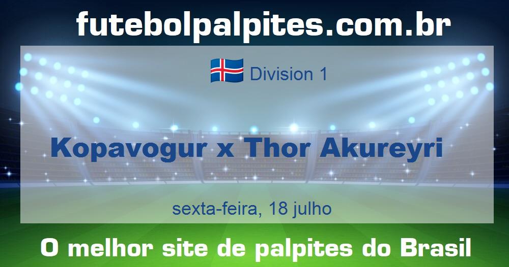 Kopavogur x Thor Akureyri Kopavogur x Thor Akureyri
