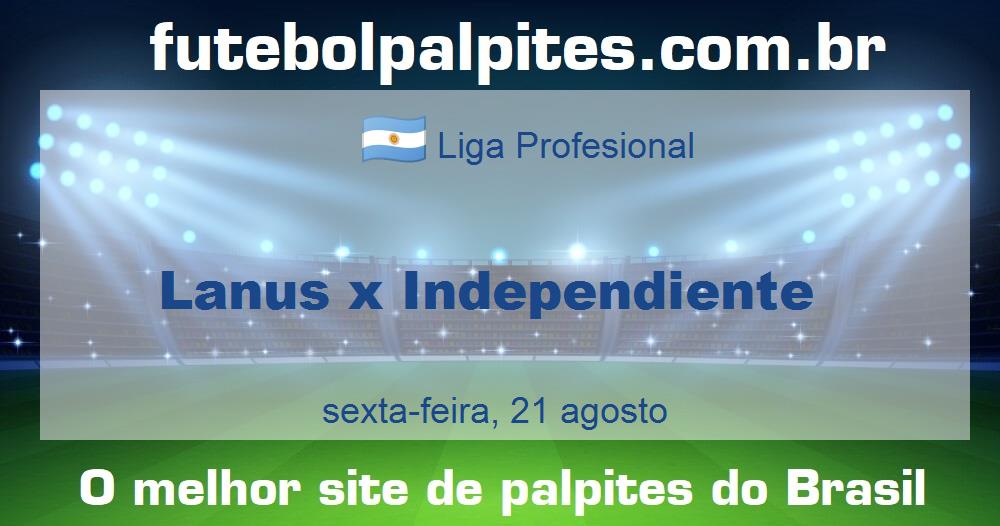 Lanus x Independiente