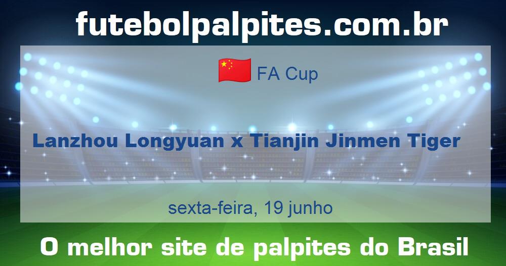 Lanzhou Longyuan x Tianjin Jinmen Tiger Lanzhou Longyuan x Tianjin Jinmen Tiger