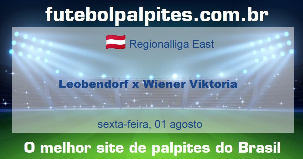 Leobendorf x Wiener Viktoria Leobendorf x Wiener Viktoria