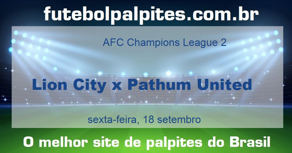 Lion City x Pathum United