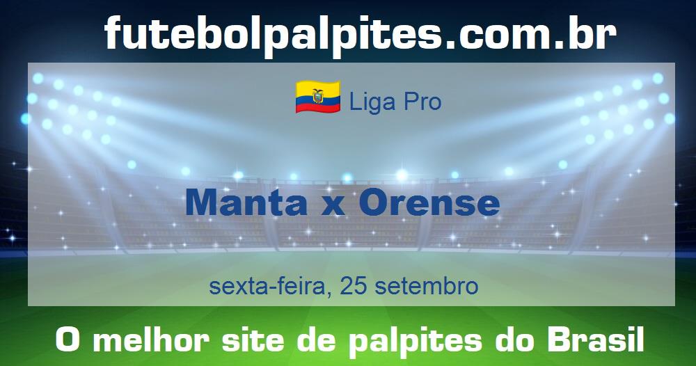 Manta x Orense