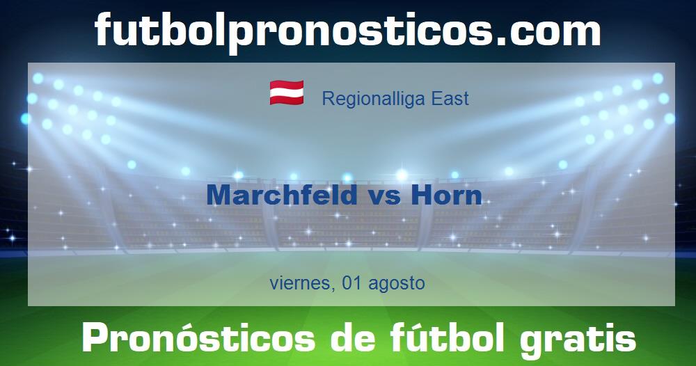 Marchfeld vs Horn Marchfeld vs Horn