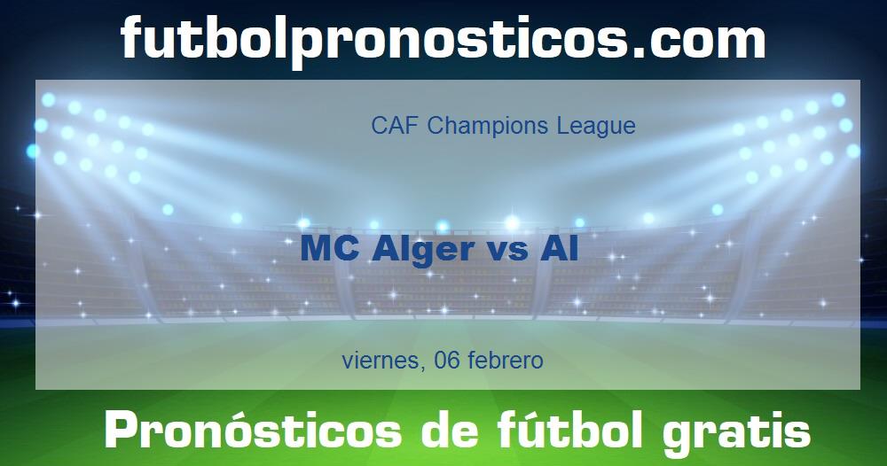 MC Alger vs Al