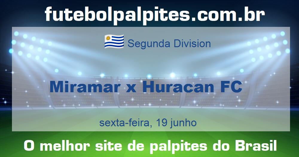 Miramar x Huracan FC Miramar x Huracan FC