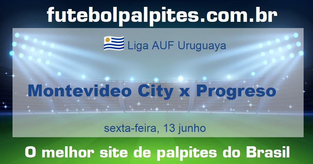 Montevideo City x Progreso Montevideo City x Progreso