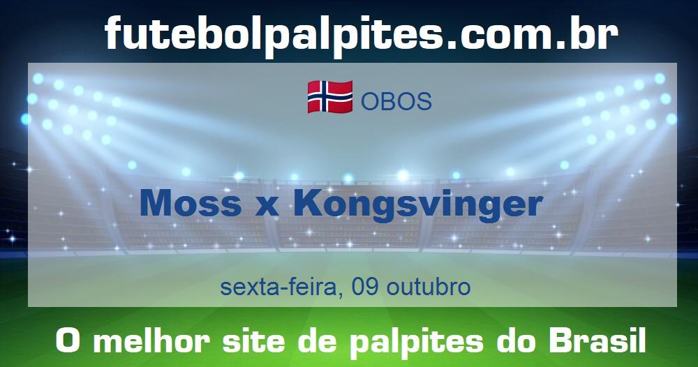 Moss x Kongsvinger Moss x Kongsvinger