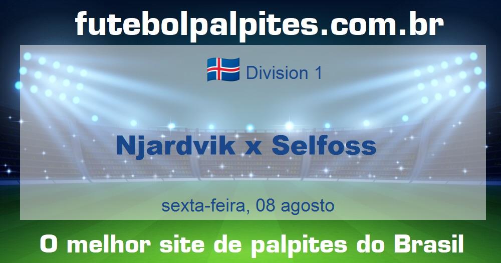 Njardvik x Selfoss Njardvik x Selfoss