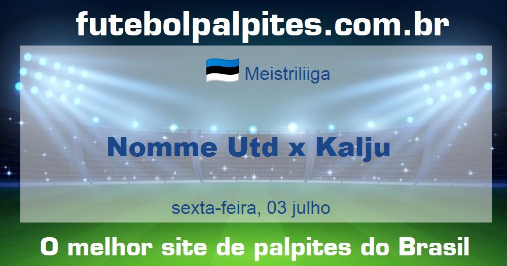 Nomme Utd x Kalju